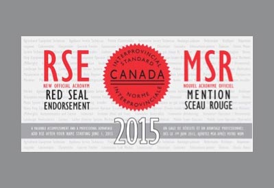 Red Seal Program NEW Red Seal Endorsement (RSE) Acronym