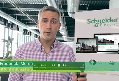 An EIN Exclusive: Video on Schneider Electric’s New WiserAir Smart Thermostat