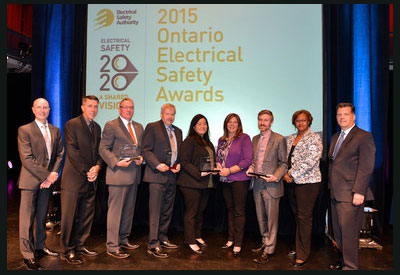 ESA Honours 2015 Exceptional Electrical Safety Leaders