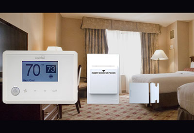 Leviton Launches Omnistat 3 Hospitality Thermostat for Guest Room Energy Management