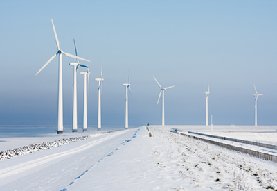 Wind Turbines Ice