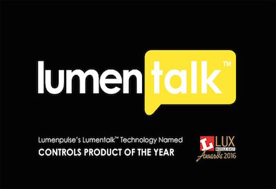 Lumenpulse’s Lumentalk Technology Named Controls Product of the Year
