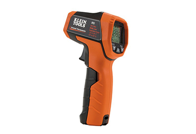 Klein Tools 12:1 Dual-Laser Infrared Thermometer —Better Visualization, More Accurate Performance