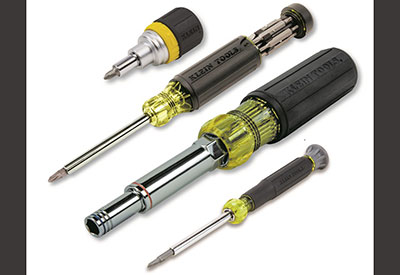 Klein Tools’ New Multi-Function Drivers Have Interchangeable Sizes and Smaller Designs