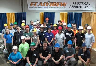 ECAO-IBEW Takes the Stage at Ontario Skills Competition 2017