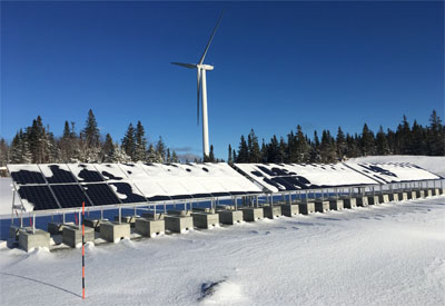 TechnoCentre éolien Commissions Solar Facility for Applied Research