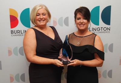 Elaine and Heather Gerrie Honoured as Distinguished Entrepreneurs by Chamber of Commerce