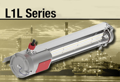 Hubbell Killark L1L Series LED Luminaire for Harsh and Hazardous Environments