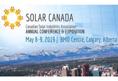May 8-9: Solar Canada 2019