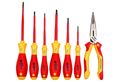 Wiha Insulated Screwdrivers and Pliers Set 7-Piece