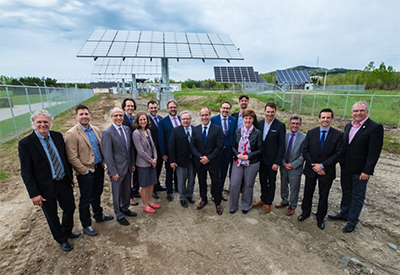 One-of-a-kind research facilities in Canada – The Université de Sherbrooke inaugurates its solar park