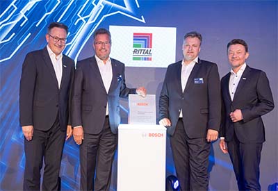 Rittal Earns Global Supplier Award from Bosch