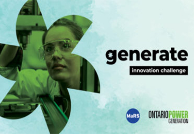Ontario Power Generation Partners with MaRS Discovery District on Generate Innovation Challenge