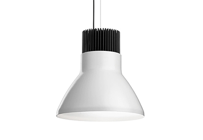 Flos LED Dimmable Pendant Light in Glass, Concrete or White