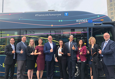 TransLink Launches Battery-Electric Bus Pilot as part of CUTRIC’s Pan-Canadian Integration Trial