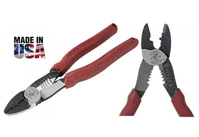 Klein Tools Combines Durability, Strength and Functionality with Forged Wire Crimper