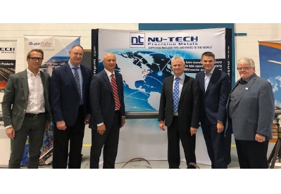 Nu-Tech Precision Metals Inc. to Begin Delivery of Pressure Tubes to Bruce Power for Major Component Replacement Project
