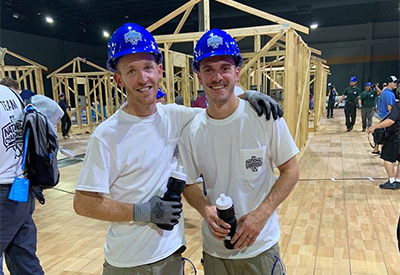 Brett Castein and Jordan Pratt of Southwest Electrical Services on the Ideal National Championships Team Event