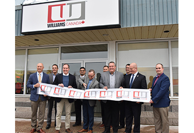 Bruce Power, Town of Saugeen Shores Welcome Williams Industrial Services Group on Opening of Canadian Offices