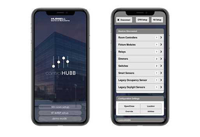 Hubbell: controlHUBB Mobile App – NX Room Setup Tool
