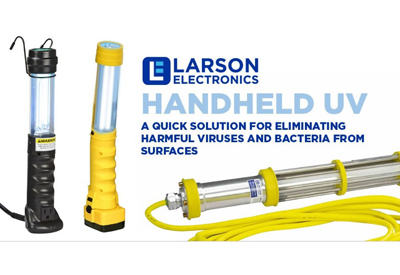 Handheld UV Sanitation Lights from Larson Electronics