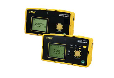 AEMC Introduces two NEW Portable Hand-Held Ground Resistance Testers