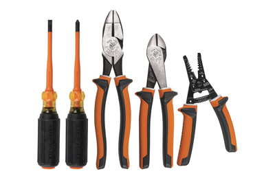 Klein Tools Insulated Tool Kit Featuring 5 Essential Tools