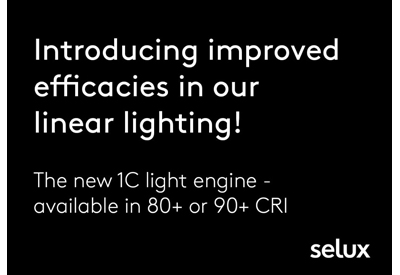 Selux Introduce More Efficient Light Engine