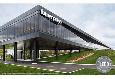 Lumenpulse Headquarters Awarded LEED Silver Certification