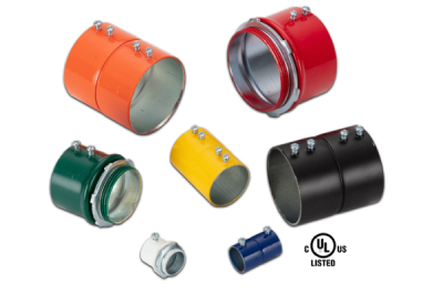 Bridgeport Fittings’ Color-Coded EMT Steel Connectors and Couplings Make Circuit Installation Easier and Quicker