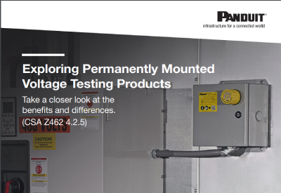 Exploring Panduits Permanently Mounted Voltage Testing Products as they Apply to CSA-Z462