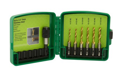 Greenlee 7-piece Drill/Tap Bit Kit for Stainless Steel 