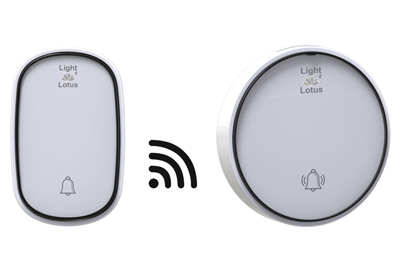 Lotus Wireless Kinetic Doorbell