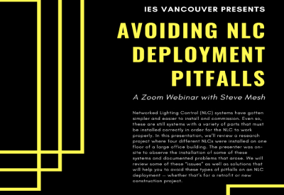 IES Vancouver Presents: Avoiding NLC Deployment Pitfalls with Steve Mesh