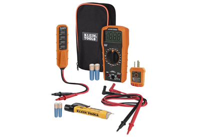 Klein Tools® Digital Multimeter Electrical Test Kit