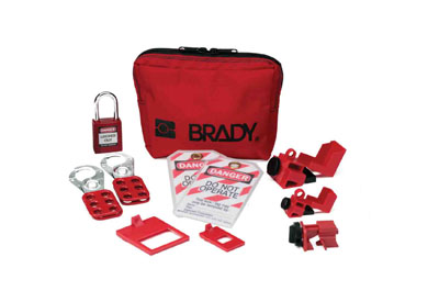 Electrician’s Personal Lockout Kit from Brady