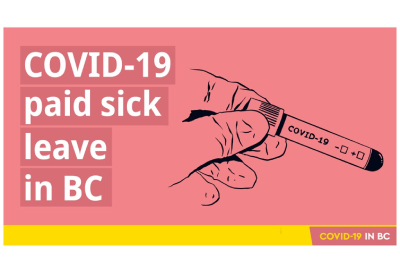 B.C Announces Paid Sick Leave Program