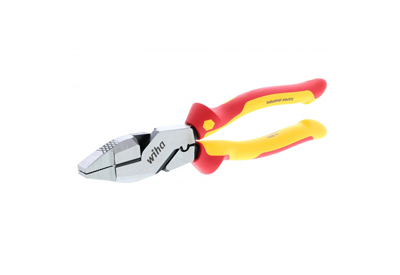 Wiha Insulated 9.5 Inch Lineman’s Pliers with Crimpers