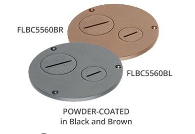 New from Arlington: FLBC5560 Cover Kits for 5.5″ Concrete Floor Box