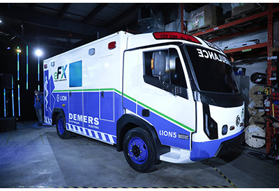 Demers Ambulances and Lion Electric Launch All-Electric, Purpose-Built Ambulance