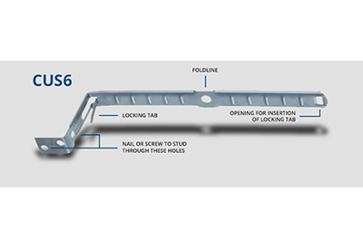 Arlington Steel Cable Support