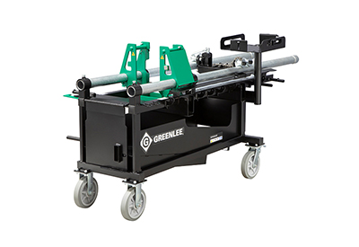 Greenlee Mobile Bending Table Designed for Ergonomics and Anti-Theft