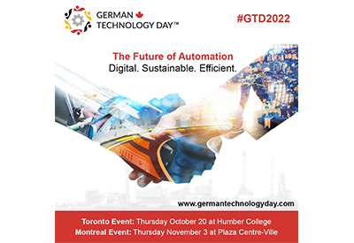 Don’t Miss German Technology Day 2022, the Future of Automation