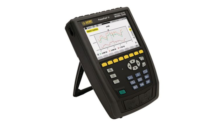 AEMC Introduces the New Power Quality Analyzer PowerPad® IV Model 8345