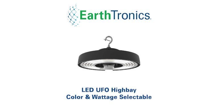 EarthTronics LED Highbay Series: Color and Wattage Selectable UFO in 2 Bold Versions