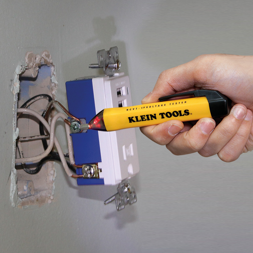 Klein tools non-contact voltage tester. Test kit