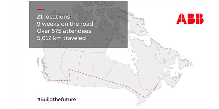 ABB in Canada’s #BuildTheFuture Roadshow is Back