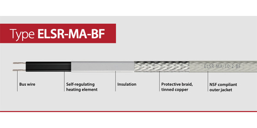 Self-Regulating Trace Heaters with Compact Design and Short Heating Circuit Optimization Available at GB Agencies Ltd.