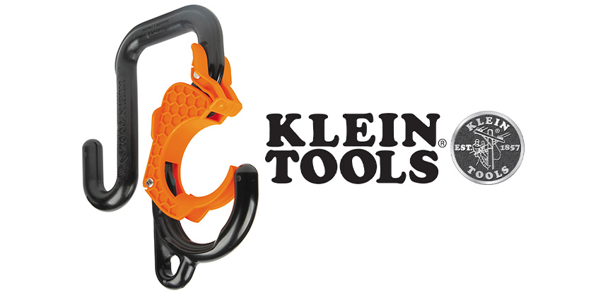 Klein Tools® Introduces Gated Bucket Hooks to Reduce Risk of Tool Falls
