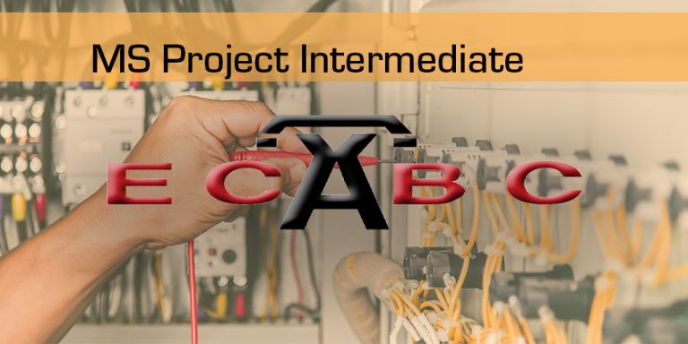 MS Project: Intermediate – July 27 Presented by ECABC